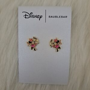 Disney X BaubleBar Valentine's Day Cupid Minnie Mouse Stud Earrings